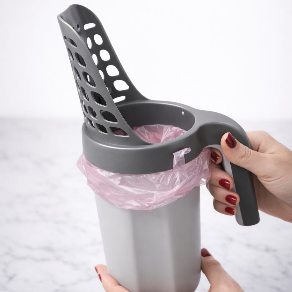 Pelle à litière avec bac intégré – Nettoyer sans en mettre partout