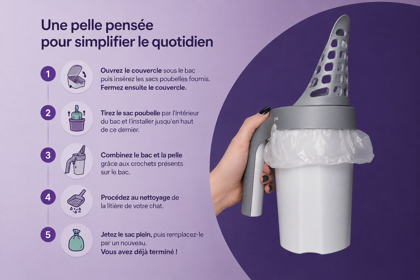 La pelle pensée pour les catmoms en appartement