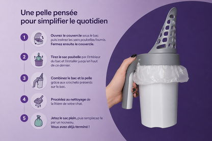 La pelle pensée pour les catmoms en appartement